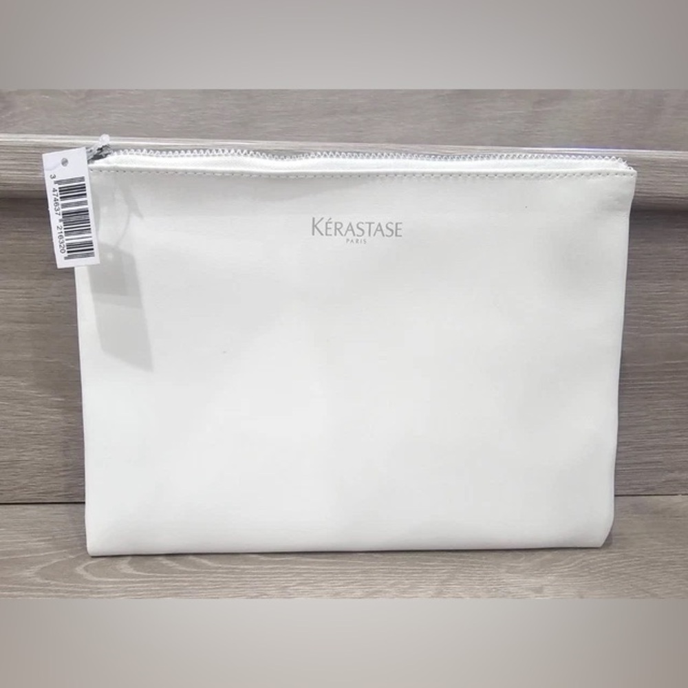 White Kérastase Pouch